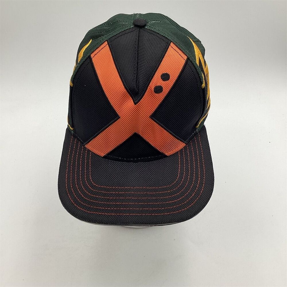 My Hero Academia Katsuki Bakugo Snapback Cap Hat Unisex Adjustable‎